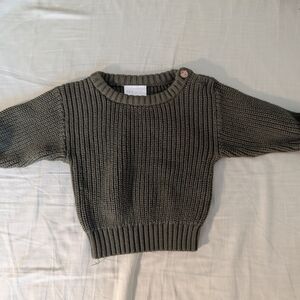 Mebie Baby Olive Sweater
